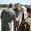 Daiga Mieriņa apmeklē militāro bāzi Lielvārdē