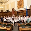 Rīgas 49.vidusskolas 8.c klases skolēni apmeklē Saeimu skolu programmas "Iepazīsti Saeimu" ietvaros