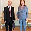Zanda Kalniņa-Lukaševica tiekas ar Azerbaidžānas ārlietu ministra vietnieku