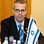 Raimonds Bergmanis tiekas ar Izraēlas Valsts Nacionālās drošības studiju institūta pētnieku