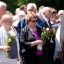 Ziedu nolikšanas ceremonija pie Brīvības pieminekļa