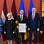 Apbalvošanas pasākums pateicībā par Ukrainas tautai sniegto atbalstu