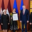 Apbalvošanas pasākums pateicībā par Ukrainas tautai sniegto atbalstu