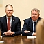 Zandas Kalniņas-Lukaševicas un Saeimas deputātu grupas sadarbībai ar diasporu tikšanās ar Pasaules brīvo latviešu apvienības (PBLA) valdi