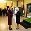 Daiga Mieriņa piedalās izstādes atklāšanā Kara muzejā