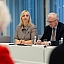 Daiga Mieriņa tiekas ar Ārvalstu investoru padomes un nevalstiskās organizācijas “CSR Latvia” pārstāvjiem