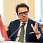 Raimonds Bergmanis tiekas ar Spānijas vēstnieku