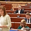 Zanda Kalniņa-Lukaševica piedalās Eiropas Padomes Parlamentārās Asamblejas Sesijā