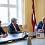 Raimonds Bergmanis tiekas ar Francijas vēstnieku