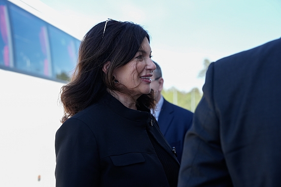 Daiga Mieriņa, Prezidija locekļi un deputāti apmeklē militāro bāzi “Ceri”