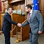 Antoņina Ņenaševa un Jānis Grasbergs tiekas ar Albānijas ministru