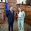 Antoņina Ņenaševa un Jānis Grasbergs tiekas ar Albānijas ministru