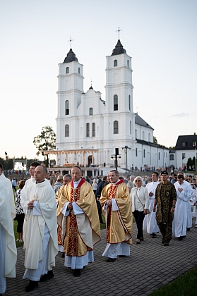 Vissvētākās Jaunavas Marijas debesīs uzņemšanas svētki Aglonā
