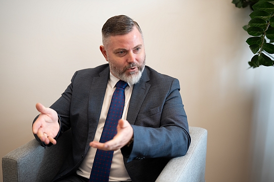 Zanda Kalniņa-Lukaševica tiekas ar Eiropas Komisijas pārstāvniecības Latvijā vadītāju