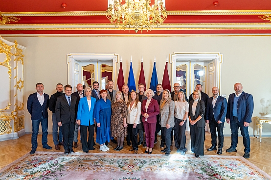 Daiga Mieriņa tiekas ar Ādažu uzņēmējiem