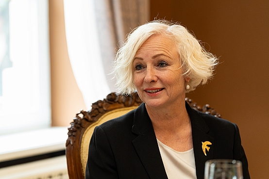 Daiga Mieriņa tiekas ar Zviedrijas vēstnieku