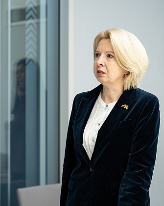 Ināra Mūrniece, Kaspars Briškens un Edmunds Cepurītis tiekas ar Eiropas Komisijas Tirdzniecības un ekonomikas drošības ģenerāldirektora sarunu vedēju