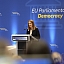 Daiga Mieriņa piedalās Eiropas Parlamenta Demokrātijas forumā