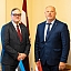 Raimonds Bergmanis tiekas ar Igaunijas vēstnieku