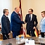 Raimonds Bergmanis tiekas ar Vācijas Federatīvās Republikas Bundestāga Aizsardzības komisijas priekšsēdētāju