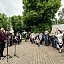 Ebreju tautas genocīda upuru piemiņai veltīta ziedu nolikšanas ceremonija